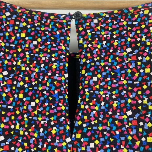 New York & Company ditzy print spaghetti strap swing dress XL - Picture 11 of 13